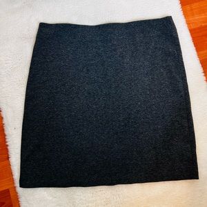 Old Navy Heather Gray Ponte Pencil Skirt